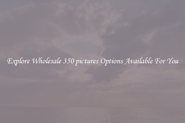 Explore Wholesale 350 pictures Options Available For You