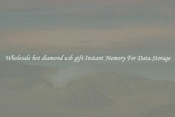 Wholesale hot diamond usb gift Instant Memory For Data Storage