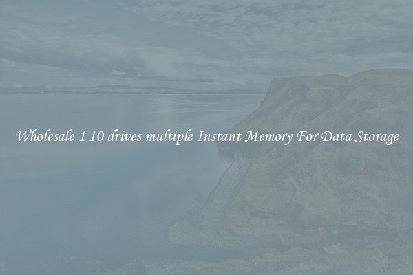 Wholesale 1 10 drives multiple Instant Memory For Data Storage