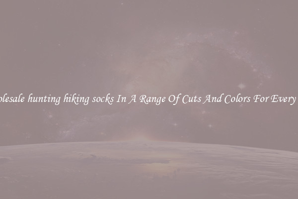 Wholesale hunting hiking socks In A Range Of Cuts And Colors For Every Shoe